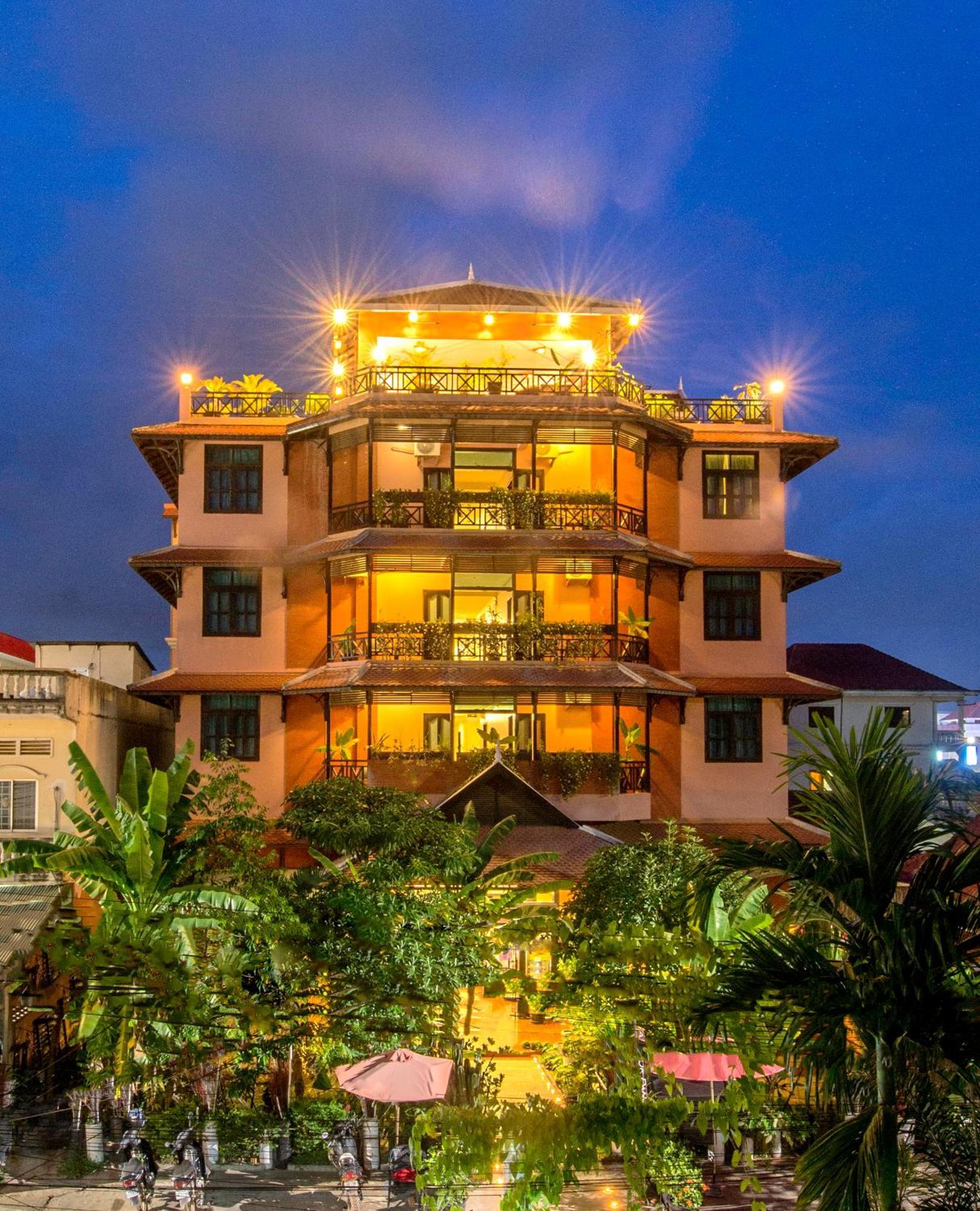 Jk Resident Hotell Siem Reap Eksteriør bilde